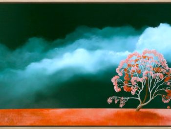Lucinda Leveille Art | Lucinda's Studio | Brisbane Art | Australian Artist | Gold Coast Artist | Online Gallery | trees | Australian landscape | clouds | exploring the solitary | ready to hang