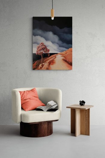 Lucinda Leveille Art | Lucinda's Studio | Brisbane Art | Australian Artist | Gold Coast Artist | Online Gallery | trees | Australian landscape | clouds | ready to hang | original art