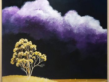 Lucinda Leveille Art | Lucinda's Studio | Brisbane Art | Australian Artist | Gold Coast Artist | Online Gallery | trees | Australian landscape | clouds | exploring the solitary | ready to hang