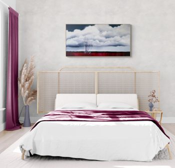 Lucinda Leveille Art | Lucinda's Studio | Brisbane Art | Australian Artist | Gold Coast Artist | Online Gallery | trees | Australian landscape | clouds | exploring the solitary | ready to hang