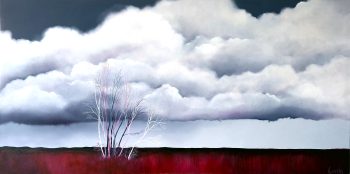 Lucinda Leveille Art | Lucinda's Studio | Brisbane Art | Australian Artist | Gold Coast Artist | Online Gallery | trees | Australian landscape | clouds | exploring the solitary | ready to hang