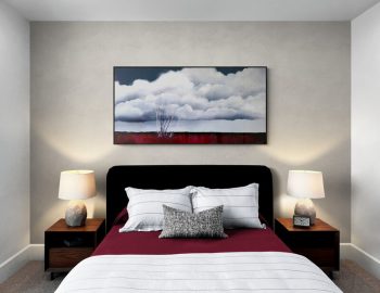 Lucinda Leveille Art | Lucinda's Studio | Brisbane Art | Australian Artist | Gold Coast Artist | Online Gallery | trees | Australian landscape | clouds | exploring the solitary | ready to hang