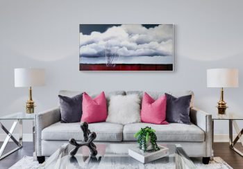 Lucinda Leveille Art | Lucinda's Studio | Brisbane Art | Australian Artist | Gold Coast Artist | Online Gallery | trees | Australian landscape | clouds | exploring the solitary | ready to hang