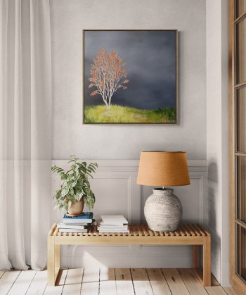 Lucinda Leveille Art | Lucinda's Studio | Brisbane Art | Australian Artist | Gold Coast Artist | Online Gallery | trees | Australian landscape | clouds | exploring the solitary | ready to hang
