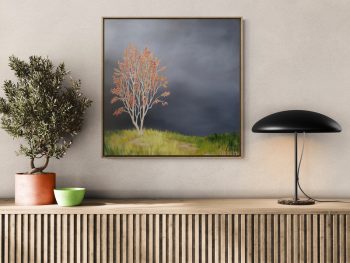 Lucinda Leveille Art | Lucinda's Studio | Brisbane Art | Australian Artist | Gold Coast Artist | Online Gallery | trees | Australian landscape | clouds | exploring the solitary | ready to hang