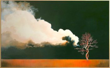 Lucinda Leveille Art | Lucinda's Studio | Brisbane Art | Australian Artist | Gold Coast Artist | Online Gallery | trees | Australian landscape | clouds | exploring the solitary | ready to hang