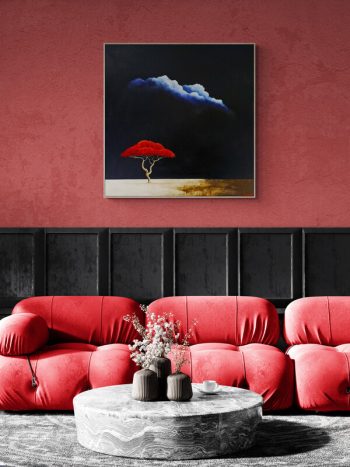 Lucinda Leveille Art | Lucinda's Studio | Brisbane Art | Australian Artist | Gold Coast Artist | Online Gallery | trees | Australian landscape | clouds | exploring the solitary | ready to hang