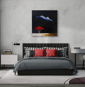 Lucinda Leveille Art | Lucinda's Studio | Brisbane Art | Australian Artist | Gold Coast Artist | Online Gallery | trees | Australian landscape | clouds | exploring the solitary | ready to hang