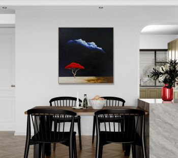 Lucinda Leveille Art | Lucinda's Studio | Brisbane Art | Australian Artist | Gold Coast Artist | Online Gallery | trees | Australian landscape | clouds | exploring the solitary | ready to hang
