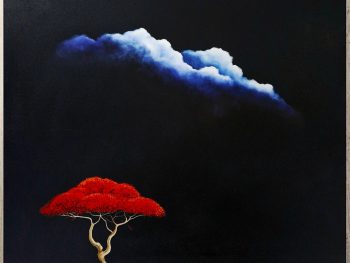 Lucinda Leveille Art | Lucinda's Studio | Brisbane Art | Australian Artist | Gold Coast Artist | Online Gallery | trees | Australian landscape | clouds | exploring the solitary | ready to hang