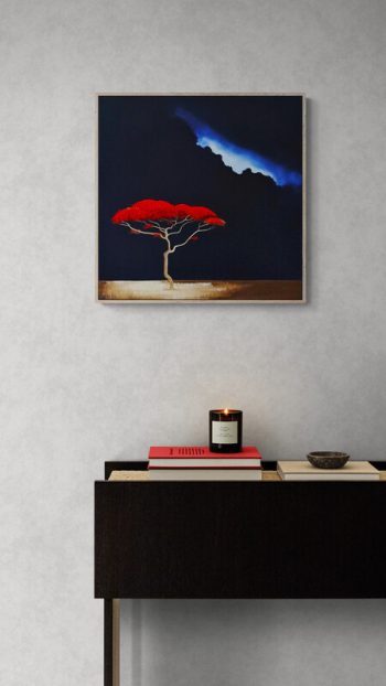 Lucinda Leveille Art | Lucinda's Studio | Brisbane Art | Australian Artist | Gold Coast Artist | Online Gallery | trees | Australian landscape | clouds | exclusive art | ready to hang