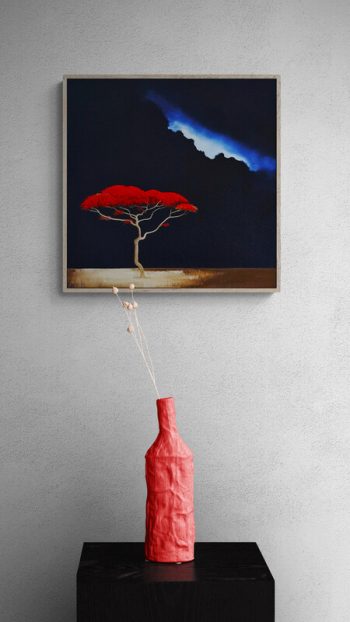 Lucinda Leveille Art | Lucinda's Studio | Brisbane Art | Australian Artist | Gold Coast Artist | Online Gallery | trees | Australian landscape | clouds | exclusive art | ready to hang