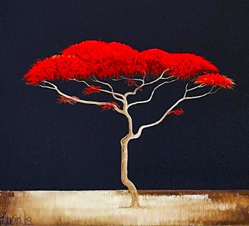 Lucinda Leveille Art | Lucinda's Studio | Brisbane Art | Australian Artist | Gold Coast Artist | Online Gallery | trees | Australian landscape | clouds | exclusive art | ready to hang
