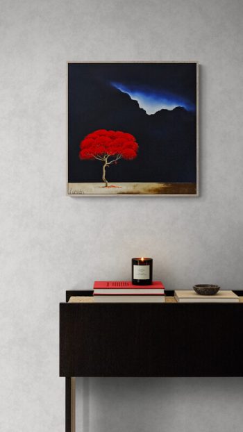 Lucinda Leveille Art | Lucinda's Studio | Brisbane Art | Australian Artist | Gold Coast Artist | Online Gallery | trees | Australian landscape | clouds | exclusive art | ready to hang