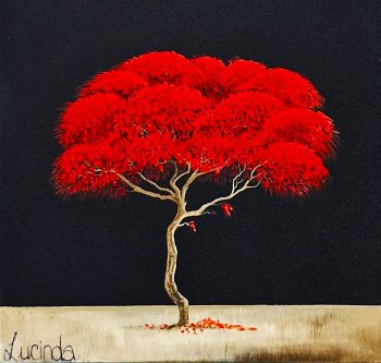 Lucinda Leveille Art | Lucinda's Studio | Brisbane Art | Australian Artist | Gold Coast Artist | Online Gallery | trees | Australian landscape | clouds | exclusive art | ready to hang