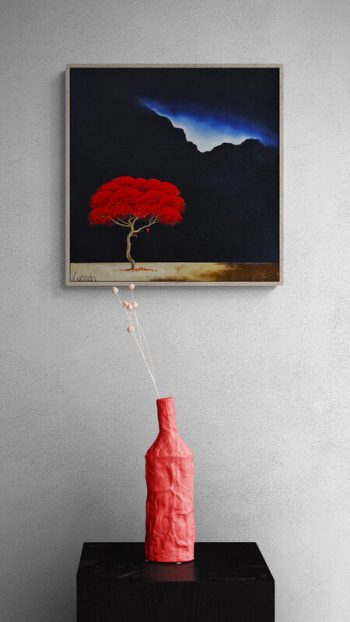 Lucinda Leveille Art | Lucinda's Studio | Brisbane Art | Australian Artist | Gold Coast Artist | Online Gallery | trees | Australian landscape | clouds | exclusive art | ready to hang