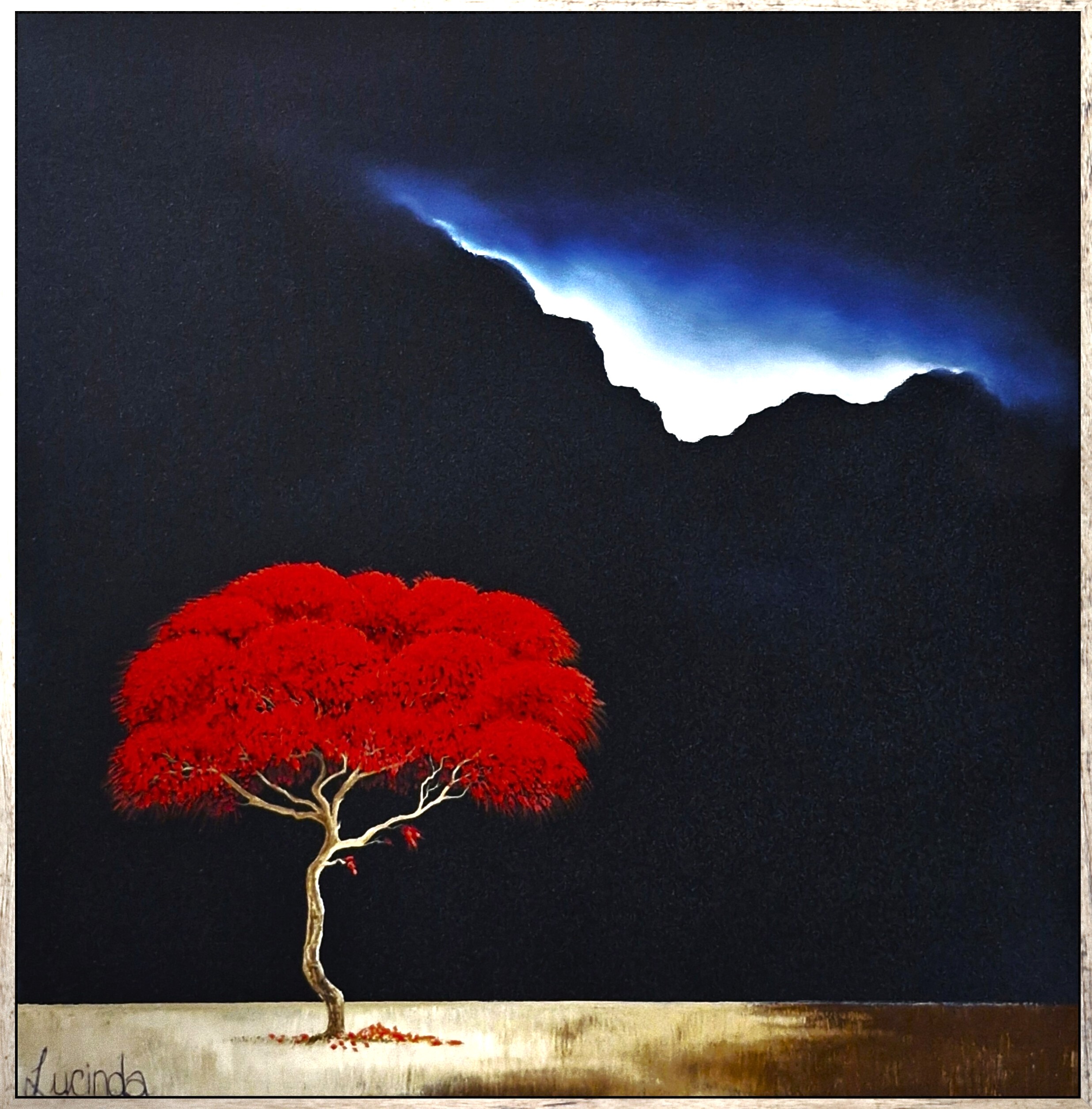 Lucinda Leveille Art | Lucinda's Studio | Brisbane Art | Australian Artist | Gold Coast Artist | Online Gallery | trees | Australian landscape | clouds | exclusive art | ready to hang | original art | Australian landscape painting