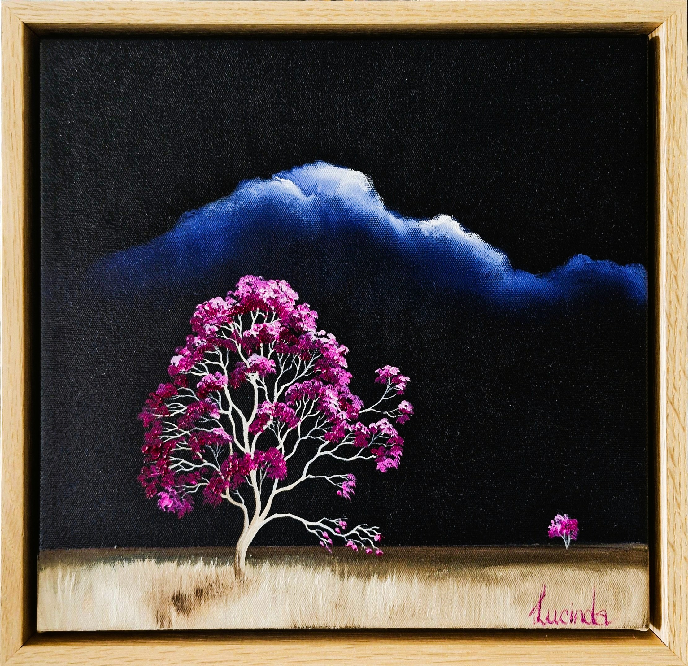 Lucinda Leveille Art | Lucinda's Studio | Brisbane Art | Australian Artist | Gold Coast Artist | Online Gallery | trees | Australian landscape | clouds | exploring the solitary | ready to hang | art for sale | australian art for sale