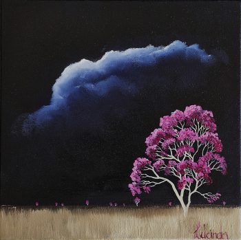 Lucinda Leveille Art | Lucinda's Studio | Brisbane Art | Australian Artist | Gold Coast Artist | Online Gallery | trees | Australian landscape | clouds | exploring the solitary | ready to hang | art for sale | australian art for sale