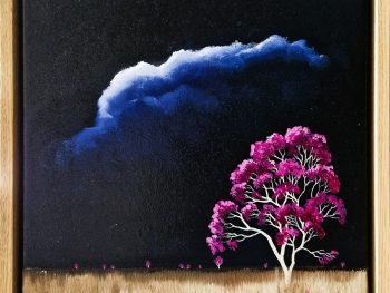Lucinda Leveille Art | Lucinda's Studio | Brisbane Art | Australian Artist | Gold Coast Artist | Online Gallery | trees | Australian landscape | clouds | exploring the solitary | ready to hang | art for sale | australian art for sale