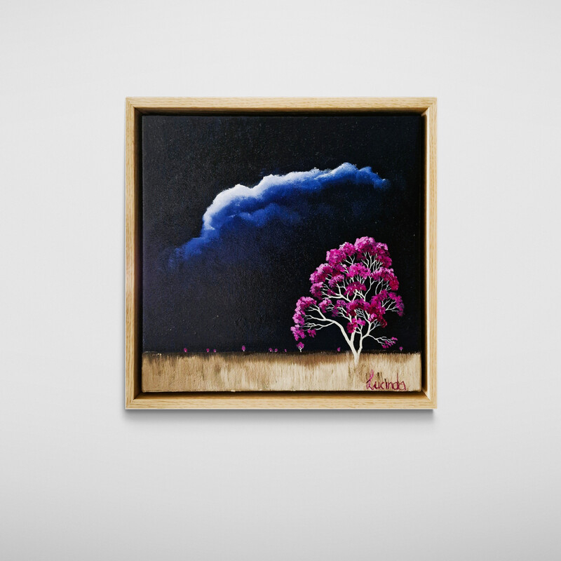 Atmospheric Australian tree landscape