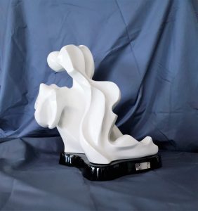 a sculpted interpretation of Romeo and juliette by lucinda