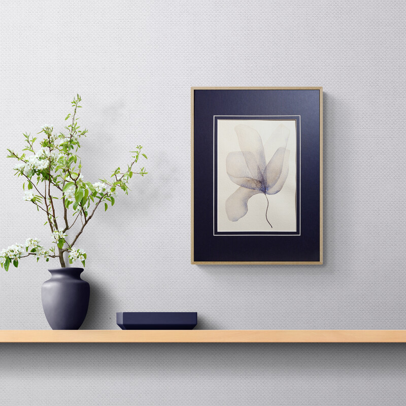 A delicate watercolour inspired by petals, Original Australian watercolour floral painting exploring colour, form and the fluid versatility of watercolour.