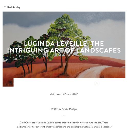 Gold Coast Art | Lucinda's Studio | Lucinda Leveille Art | Oil Painting | Original Art | buy art online | Brisbane art