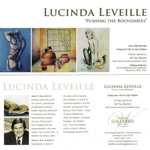 Solo Exhibition Invitation | My Story | Lucinda's Studio