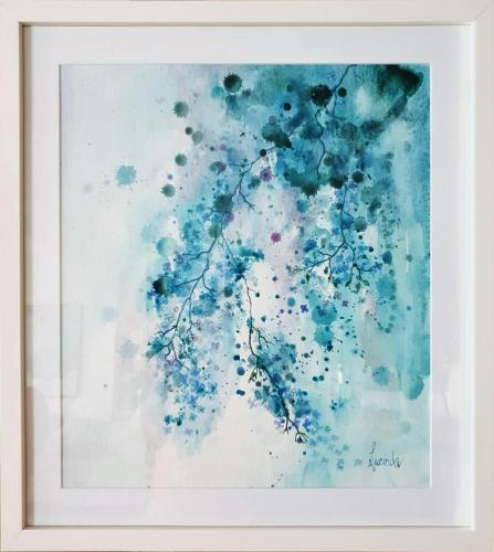 Watercolour -45.5 x 51 cms -Framed and ready to Hang -$595