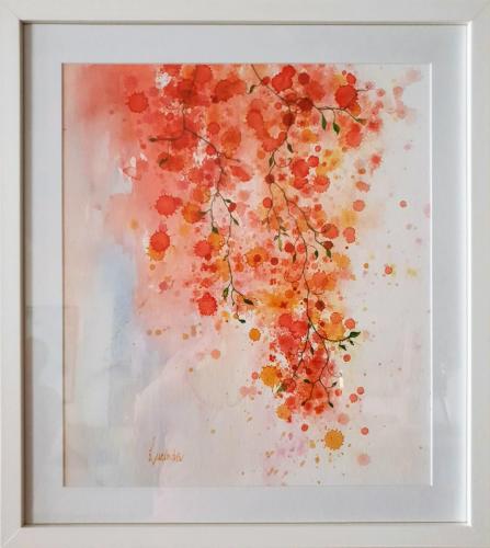 Watercolour -45.5 x 51 cms -Framed and ready to Hang -$595